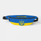 Drapeau et armoiries de l'Ukraine (Recto)