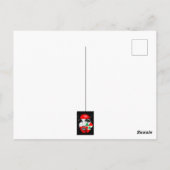 Drapeau et carte du Liban sur le visage de la fill (Dos)