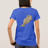 Drapeau et carte du Maroc T-shirt (Dos)