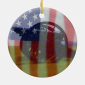 Drapeau et ornement canonique (Dos)