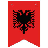 Drapeau et Parti albanais Bannières / Mariages (Premier drapeau)