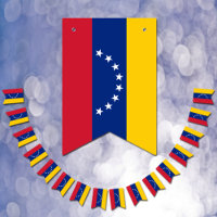 Drapeau et parti vénézuélien Bannières du Venezuel