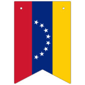 Drapeau et parti vénézuélien Bannières du Venezuel (Premier drapeau)