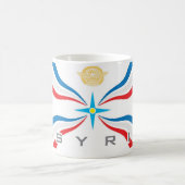 DRAPEAU ET TASSE DE BULL (Centre)