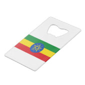 Drapeau Éthiopie (Dos Angle)