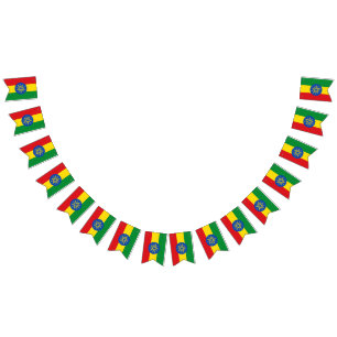 Drapeau éthiopien banderole