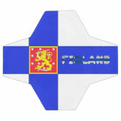 Drapeau finlandais (Plat)
