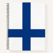 Drapeau finlandais (Finlande) Carnet (Devant)