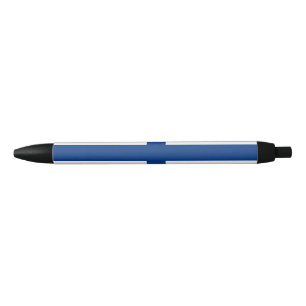 Drapeau finlandais (Finlande) Stylo noir