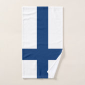 Drapeau Finlande (Serviette à main)