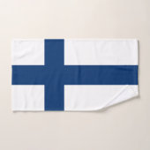 Drapeau Finlande (Serviette à main)