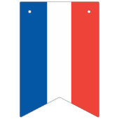 Drapeau français : Bannière tricolore de partie de (Deuxième drapeau)