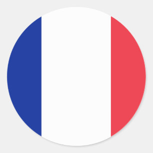 Drapeau français France Autocollant – Bleu Blanc R