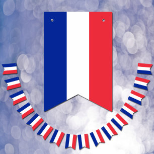 Drapeau français & Parti France Bannières / Mariag