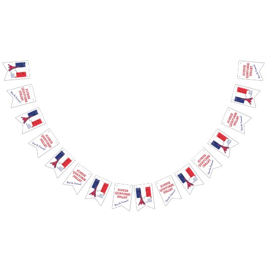Drapeau français personnalisé BASTILLE DAY Buny Dr (Tout)