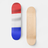 Drapeau français pour skateboard (Recto)