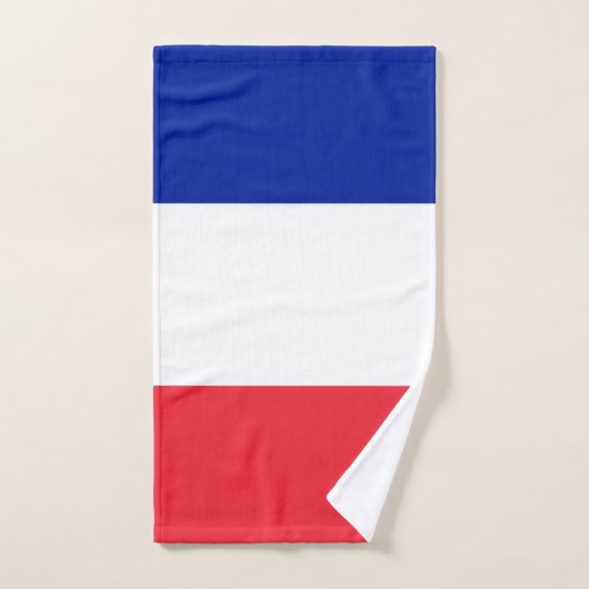 Drapeau France (Serviette à main)