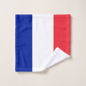 Drapeau France (Gant de toilette)