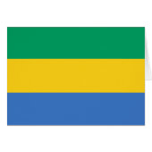 Drapeau Gabon (Devant horizontal)