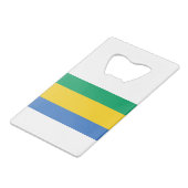 Drapeau Gabon (Dos Angle)