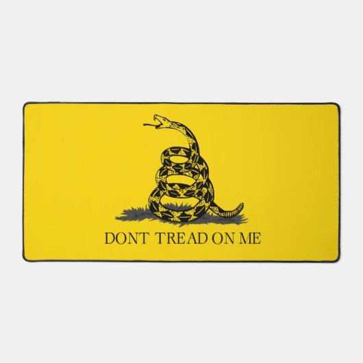 Drapeau Gadsden jaune classique Ne marchez pas sur (Recto)