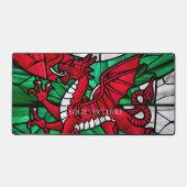 Drapeau gallois avec Dragon rouge (Recto)