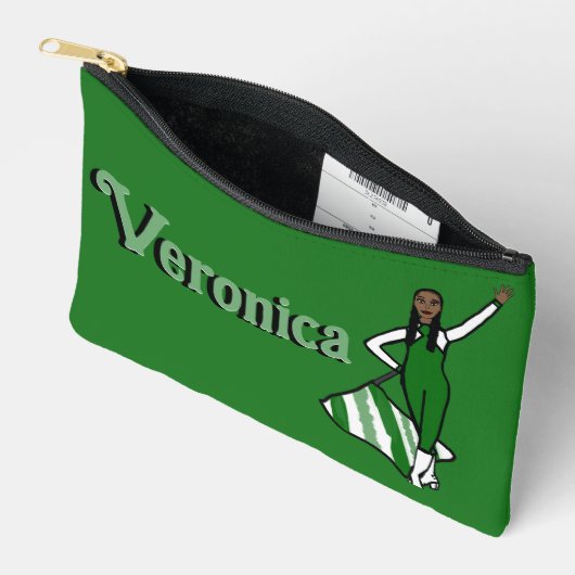 Drapeau / Garde couleur Accessoire Sac Vert (Ouvrir)