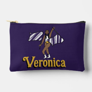 Drapeau / Garde couleur Sac d'accessoires violet/j