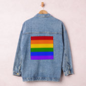 Drapeau Gay pride arc-en-ciel plat (Hangar)