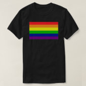 Drapeau Gay pride subtil T-shirt classique (Design devant)