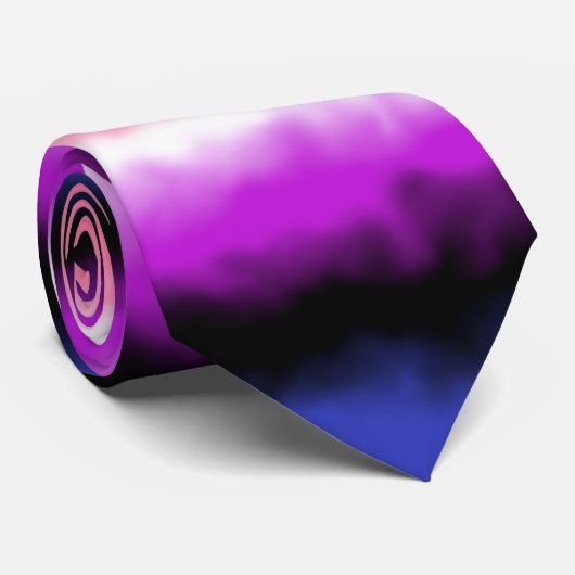 Drapeau Genderfluide Cravate large bande (Roulé)