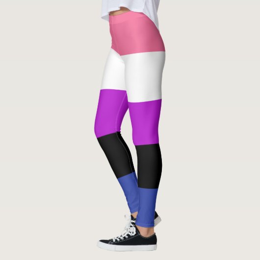 Drapeau Genderfluide Leggings (Gauche)