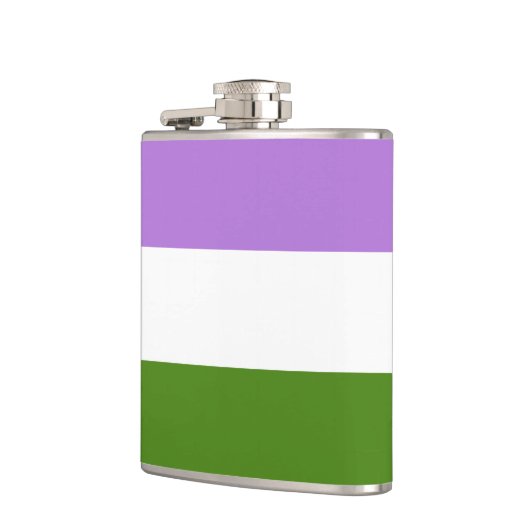 Drapeau Genderqueer Pride Flacon (Gauche)
