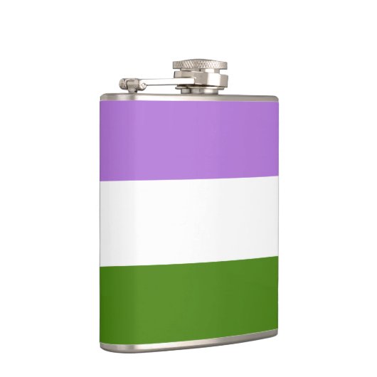 Drapeau Genderqueer Pride Flacon (Droite)