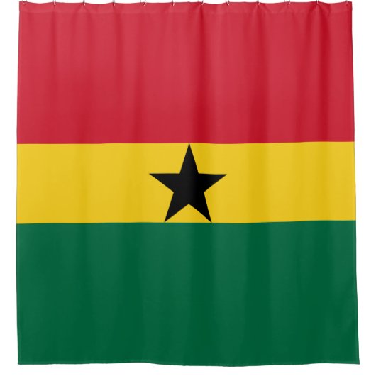 Drapeau Ghana Douche rideau (Devant)