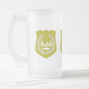 Drapeau Giradan - Mug en verre givrée