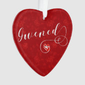 Drapeau glacé en coeur, Vannes, Breton, Bretagne (devant)