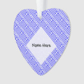 Drapeau grec avec votre nom (devant)