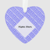 Drapeau grec avec votre nom (dos)