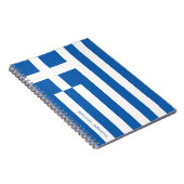 Drapeau grec carnet (Côté Droit)