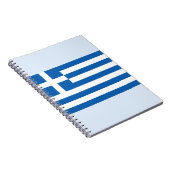 Drapeau grec Carnet (Côté Droit)