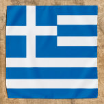 Drapeau grec & Grèce mode bandana /fan sport<br><div class="desc">BANDANAS : Drapeau grec & tissu de mode Grèce - amour mon pays,  voyage,  vacances,  patriotes nationaux / fans de sport</div>
