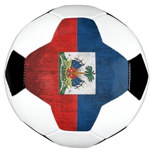 Drapeau Grunge D'Haïti (Tourné)