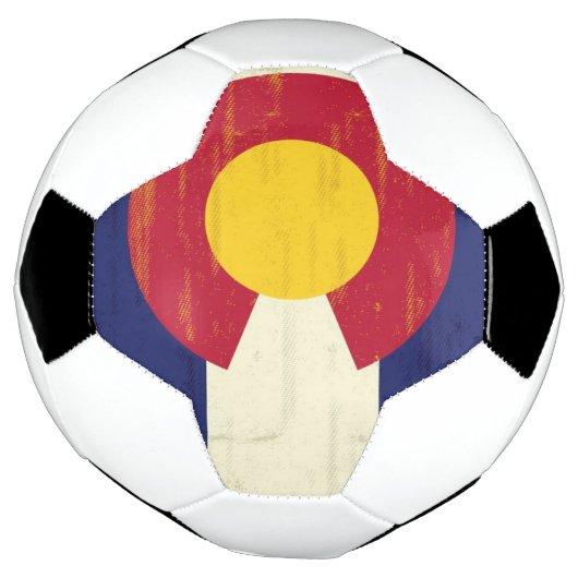 Drapeau Grunge du Colorado (Tourné)