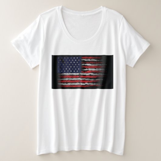 Drapeau Grunge U.S.A (Design devant)