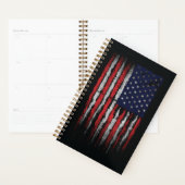Drapeau Grunge U.S.A (Devant avec enveloppe)