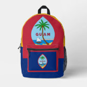 Drapeau guamanien sac à dos, USA, sac Guam, (Recto)