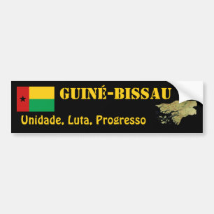Drapeau Guinée-Bissau + Sticker pare-chocs
