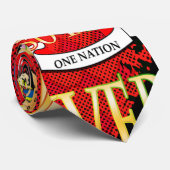 Drapeau Guyana Cravate Jaguar par RokCloneDesigns (Roulé)