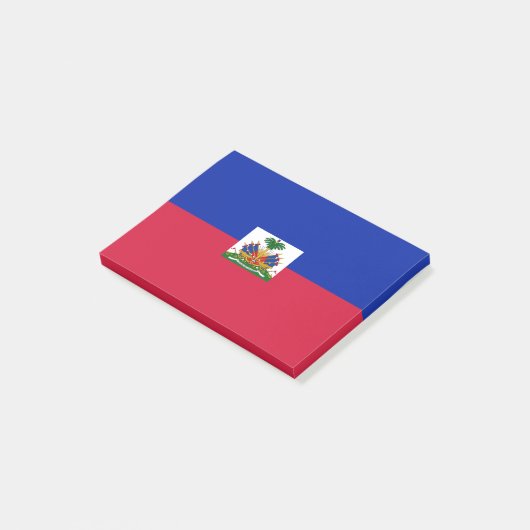 Drapeau Haïti Post-it® Notes (Incliné)